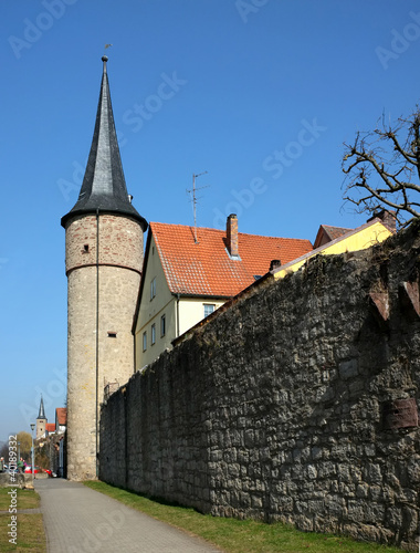 Stadtmauer in Karlstadt photo