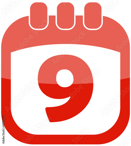 Icon 9 calendar