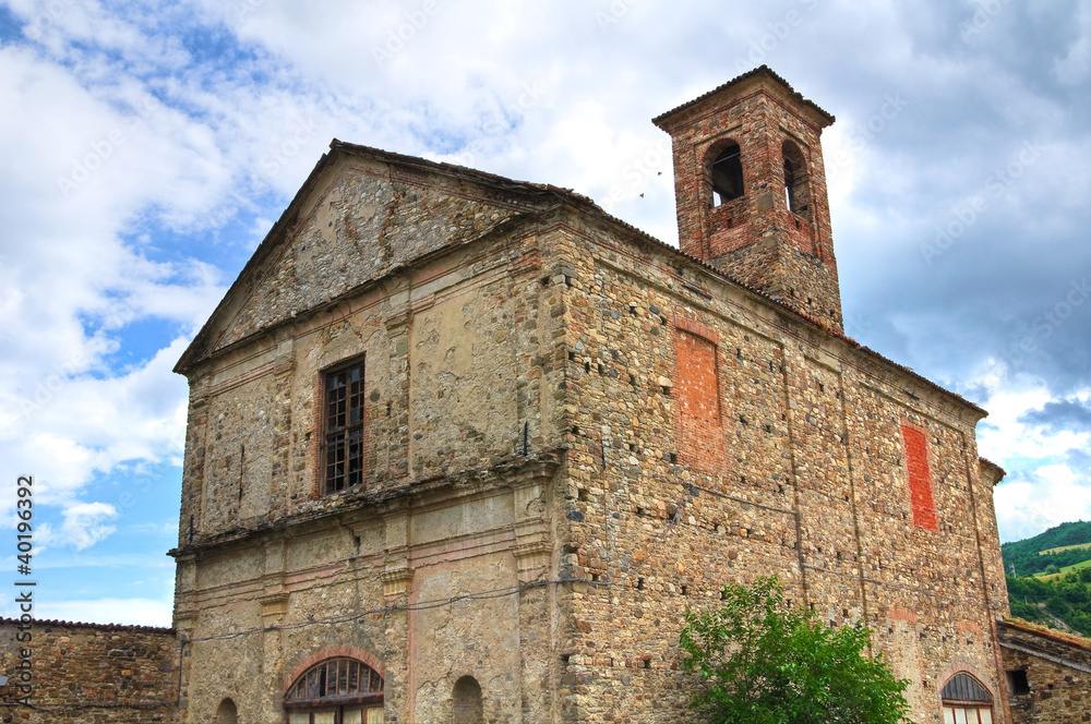 Monastery of St. Francesco. Bobbio. Emilia-Romagna. Italy.