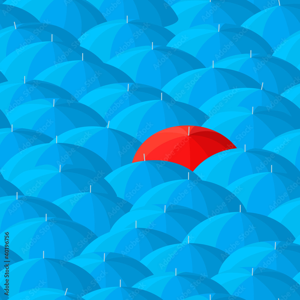 Obraz premium Umbrella background
