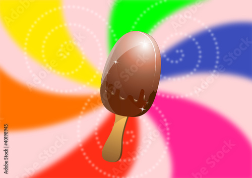schokoeiscreme kunterbunt