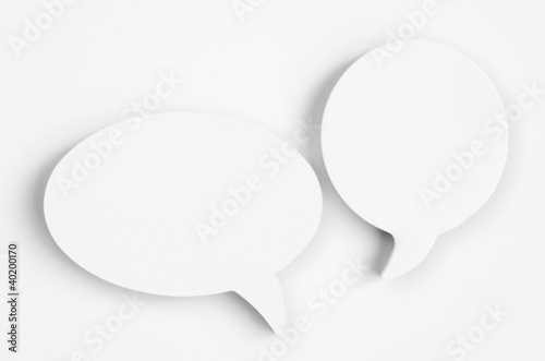 paper speech ballons