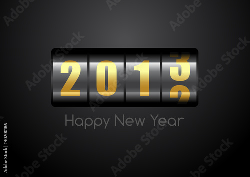 happy newy year counter 2013