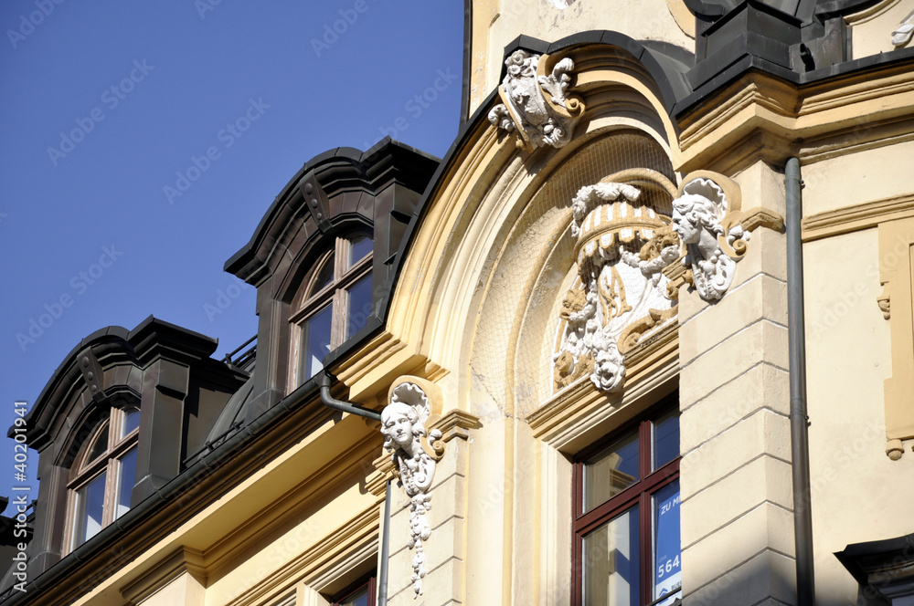 Leipzig Fassade Detail