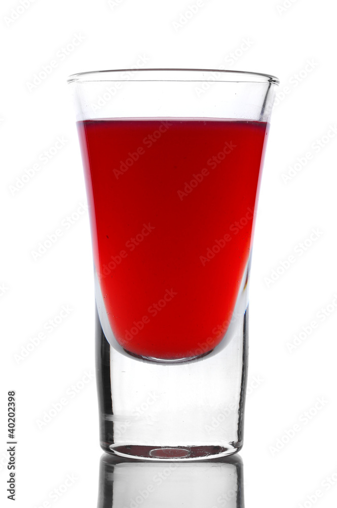 Bloody Mary cocktail isolated on white Bloody Mary cocktail isolated on white