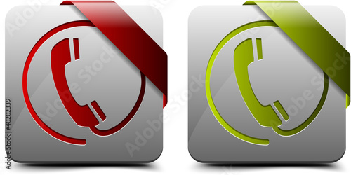 Online & Offline Call Buttons