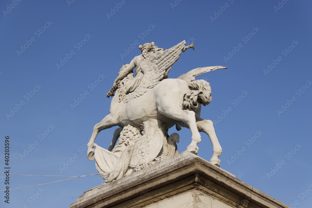 Mercure, statue du jardin des Tuileries à Paris