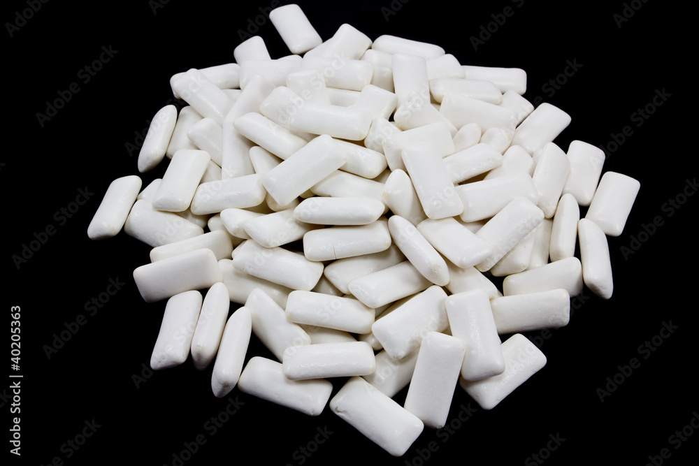 Bunch of white gums Bunch of white gums
