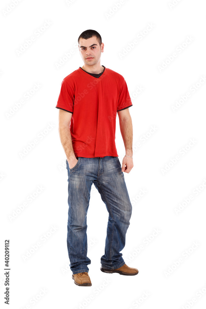 young man posing young man posing