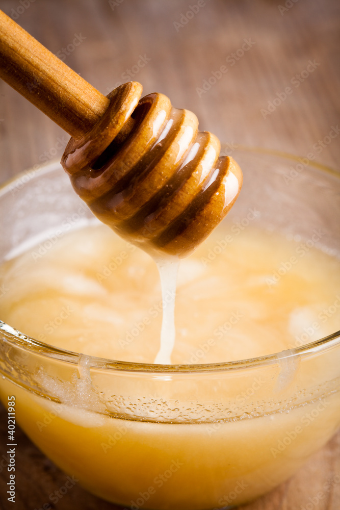 Honey dripping Honey dripping