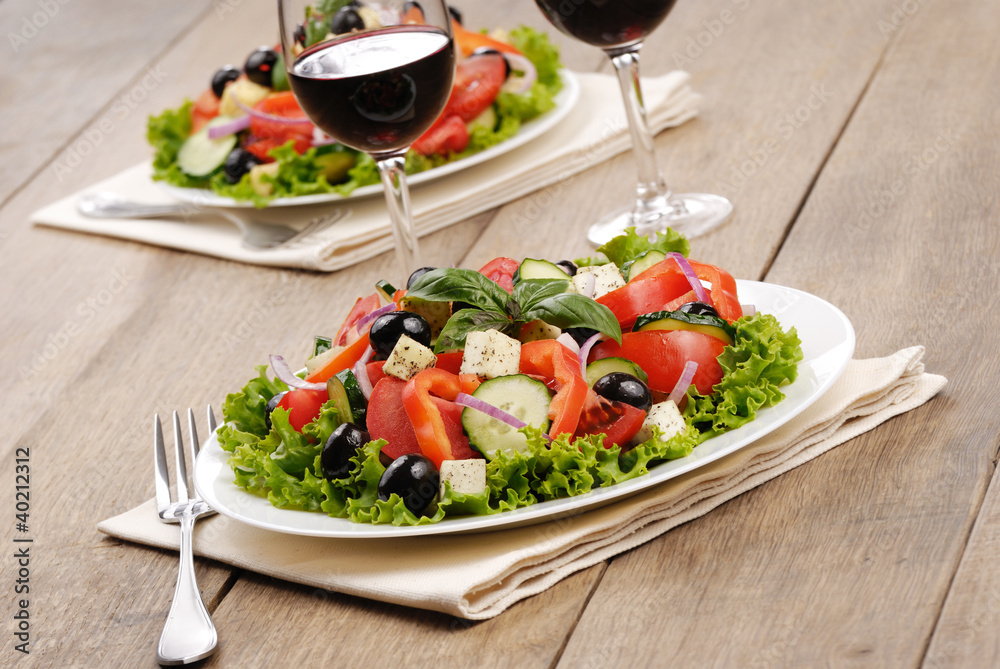 Greek salad Greek salad