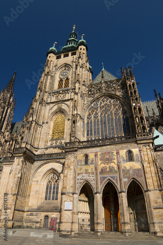 St. Vitus cathedral in Prague