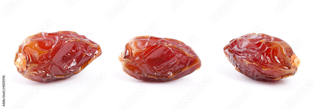 Date fruit isolated on white background. Date fruit isolated on white background.