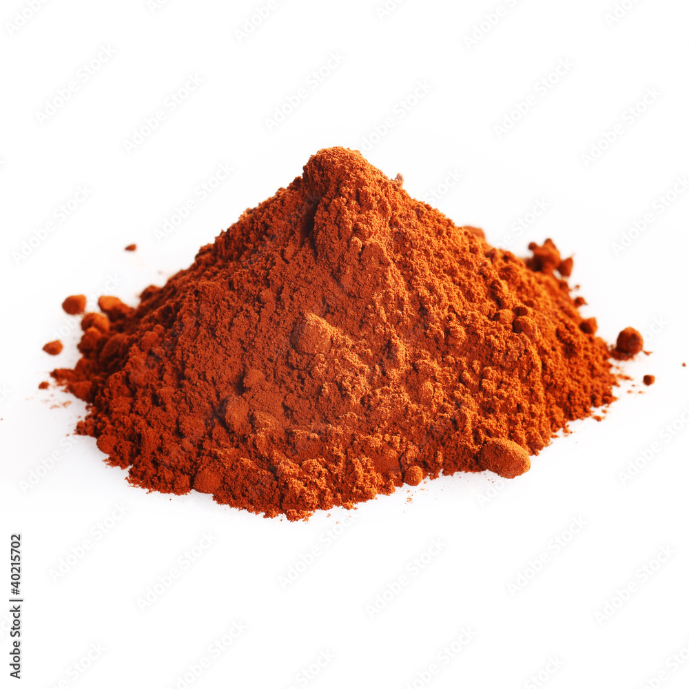 Pile of cocoa powder Pile of cocoa powder