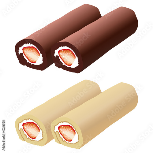 ロールケーキ・恵方ロール