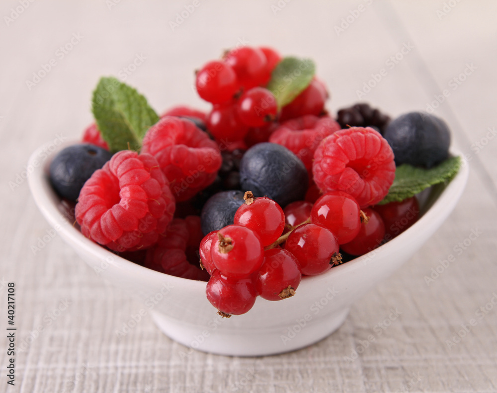 assortment of berries assortment of berries