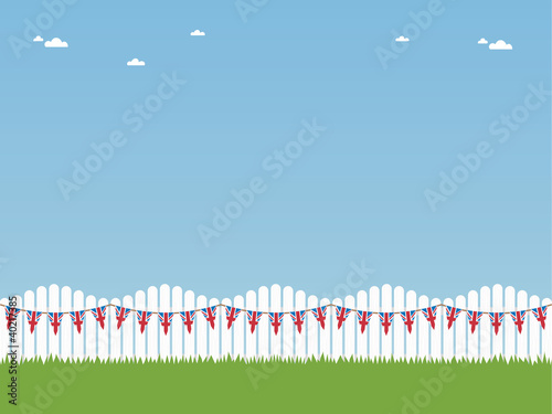 uk picket fence