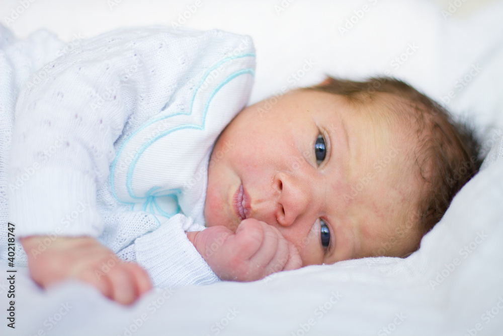 newborn baby girl