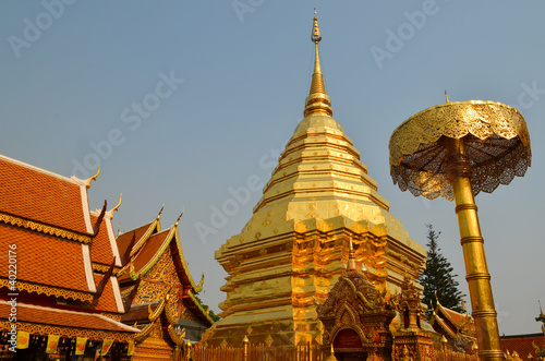 Visite du temple de Wat Phrathat Doi Suthep