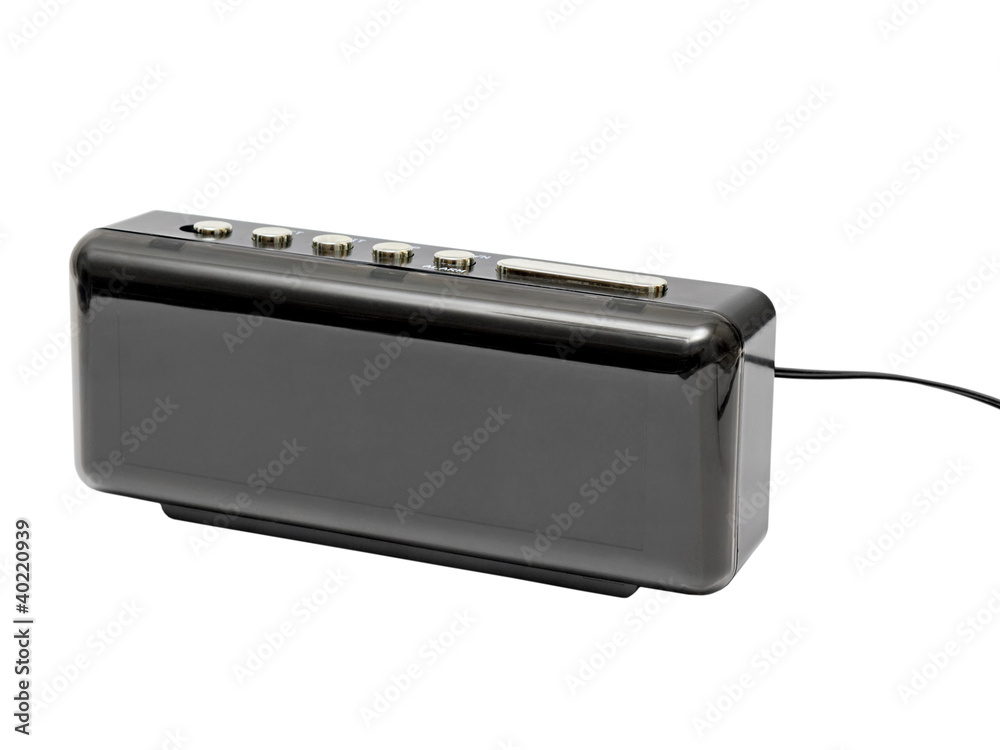 Obraz premium digital clock alarm