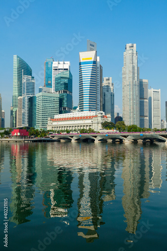 Photography Singapore skyscrapers