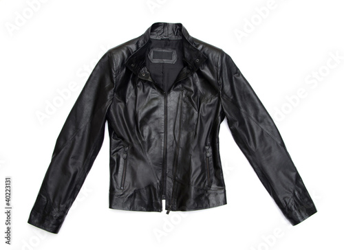 black leather jacket © Pakhnyushchyy
