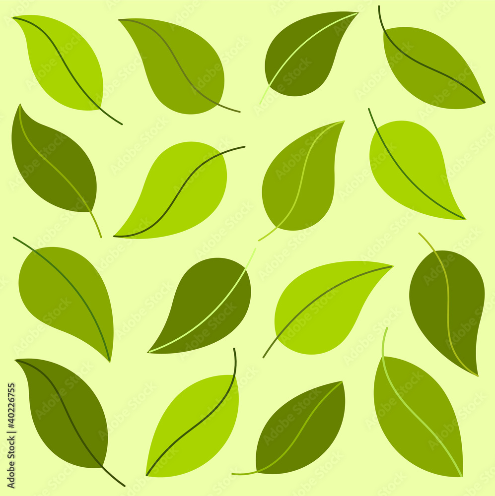 Leaves pattern Leaves pattern