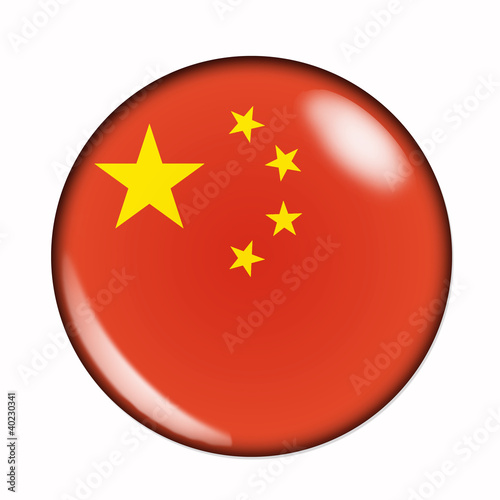 Button flag of China