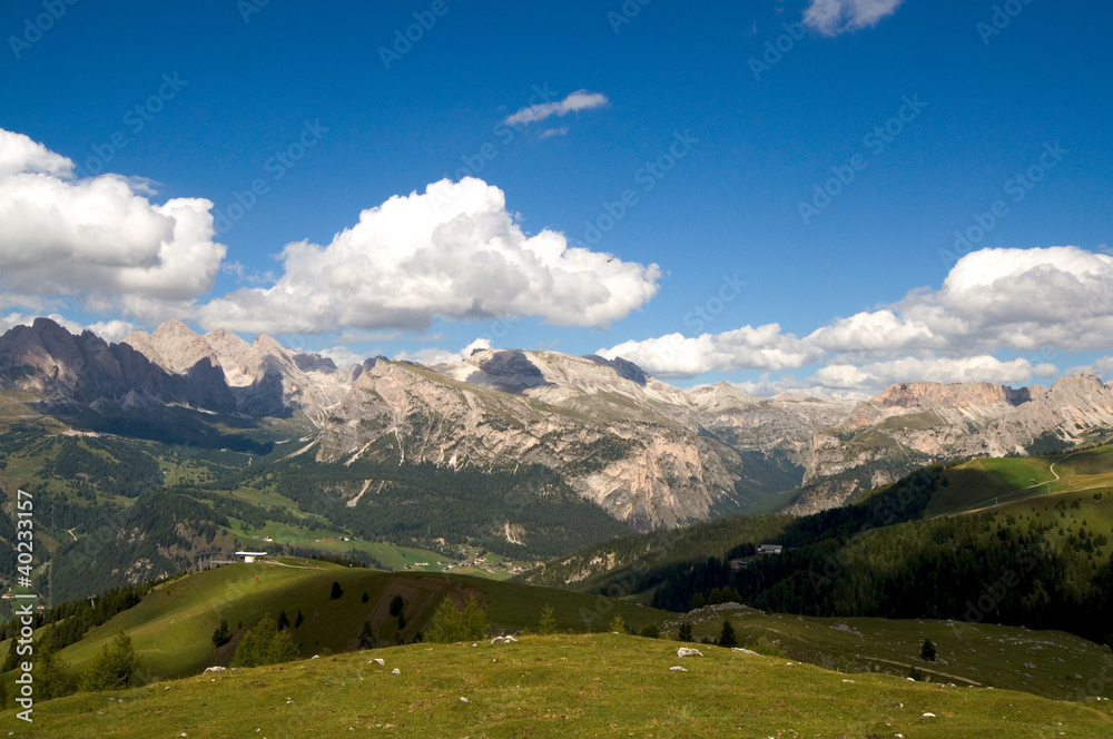 Geislergruppe und Puez-Gruppe - Dolomiten - Alpen