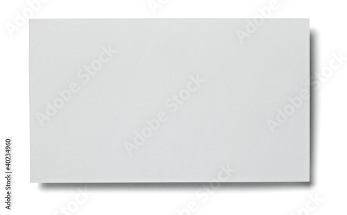 leaflet letter business card white blank paper template © Lumos sp