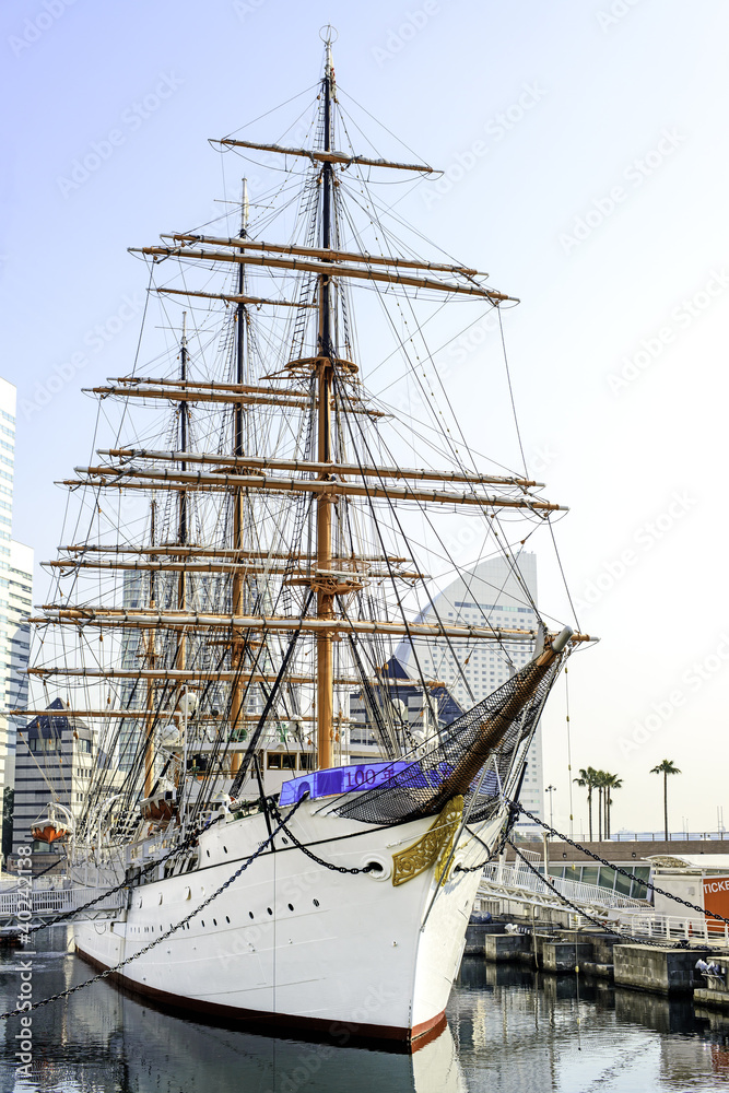 Obraz premium An old sailing ship