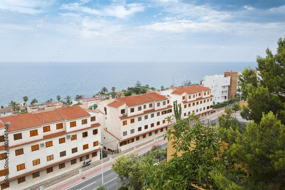 Views of Santa Pola town, Alicante, Spain