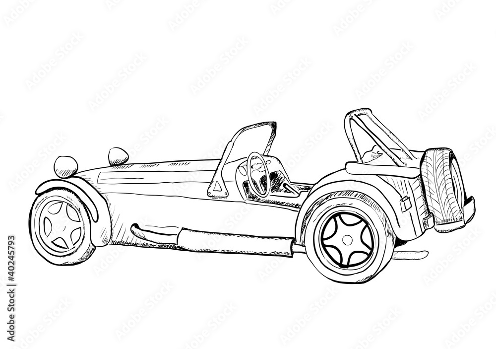 Obraz premium Vintage car.