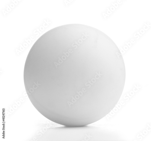 ping-pong ball isolated on white