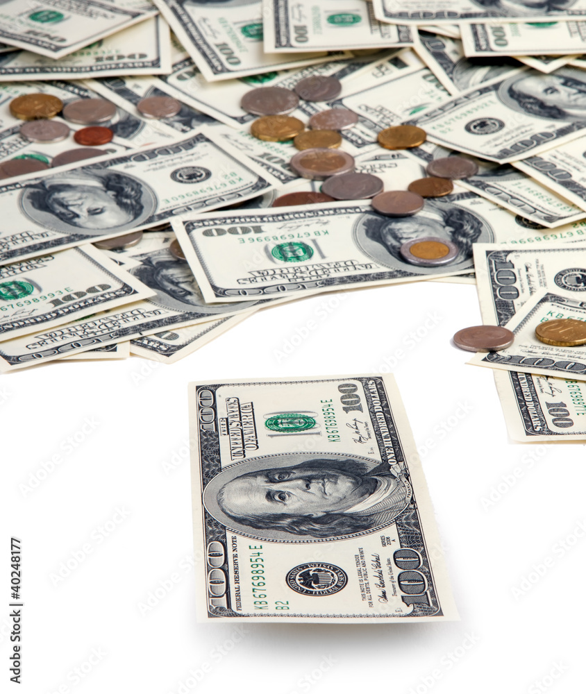 Fototapeta premium money