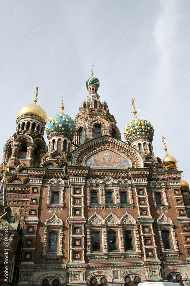 Church of the Savior on Spilled Blood Saint Petersburg Russia