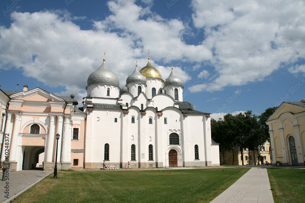 Saint Sophia cathedral in Great Novgorod Russia