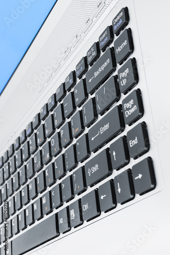 Fototapeta Notebook keyboard