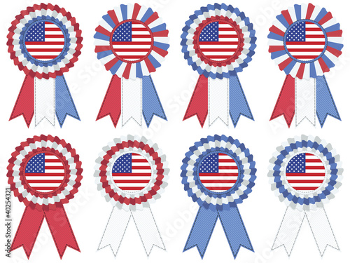 usa rosettes