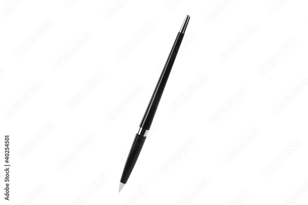 Ball pen on a white background Ball pen on a white background