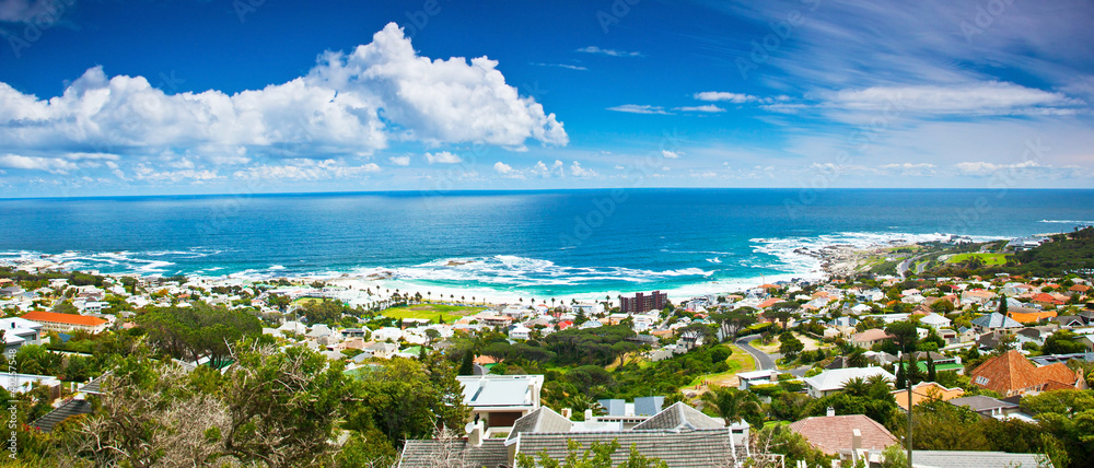 Fototapeta premium Cape Town city panoramic image