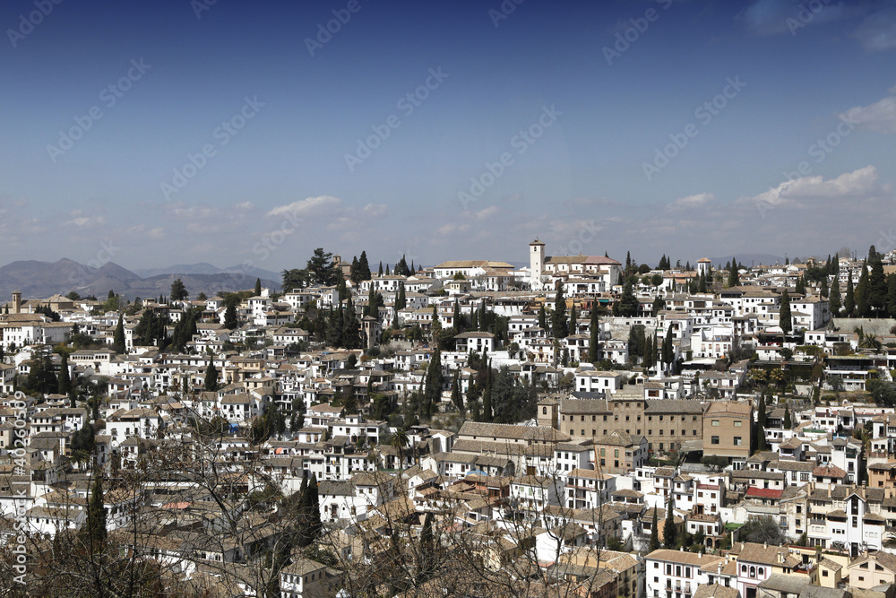 La Alhambra, Granada, Andalucia, Spain,