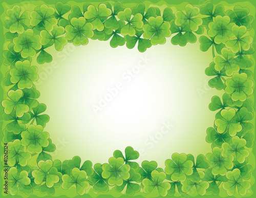 Saint Patrick's day background, vector