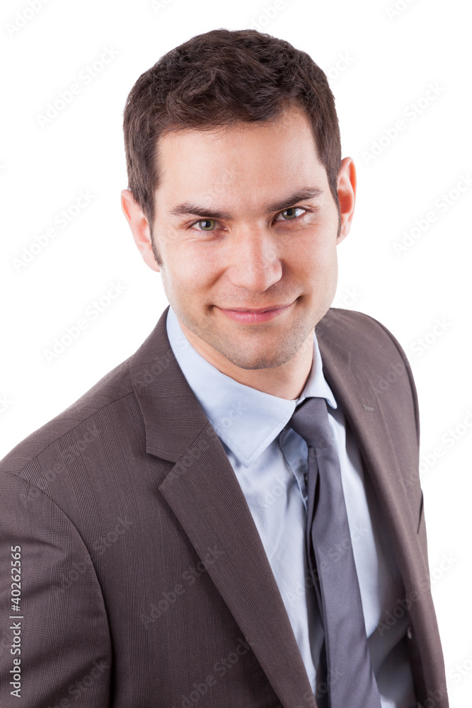 Portrait of a young caucasian business man Portrait of a young caucasian business man