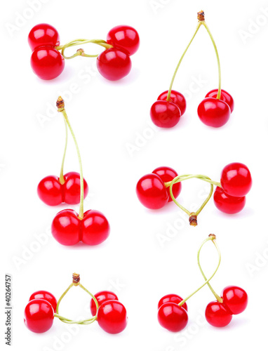 cherry collage