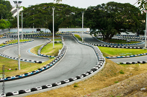 Go Kart Race Track.
