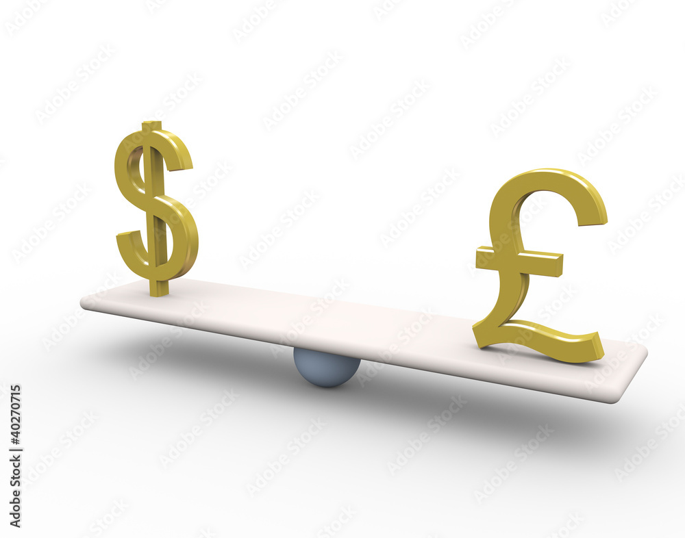 Dollar and pound Dollar and pound