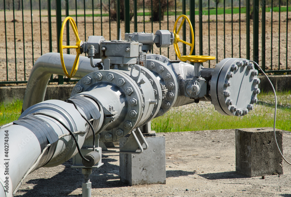 Fototapeta premium Gas metano