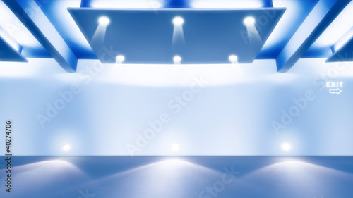 Room at background