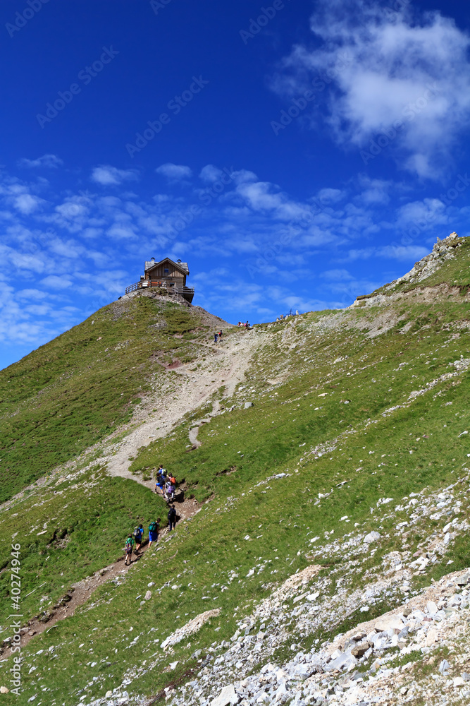 Fototapeta premium Trentino - Dolomiti, Passo Selle